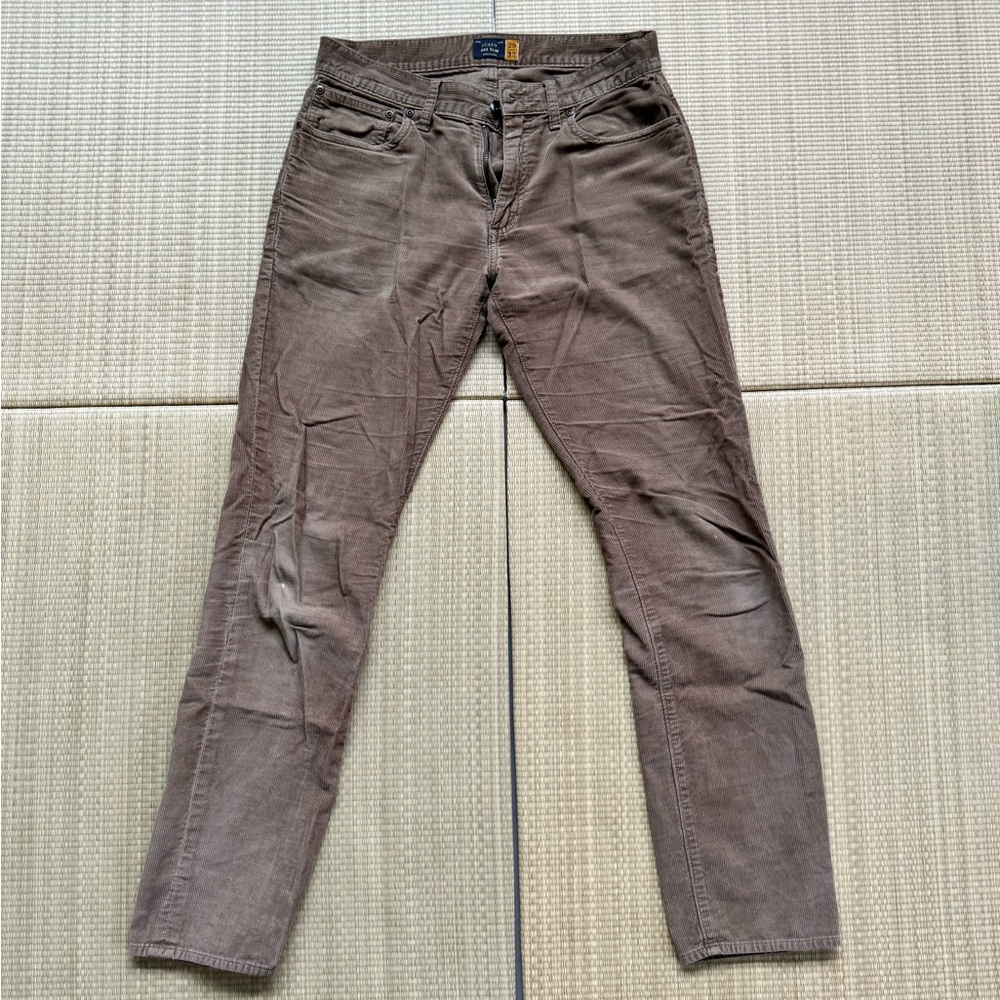 J. Crew 484 Slim Corduroy Pant 29x32